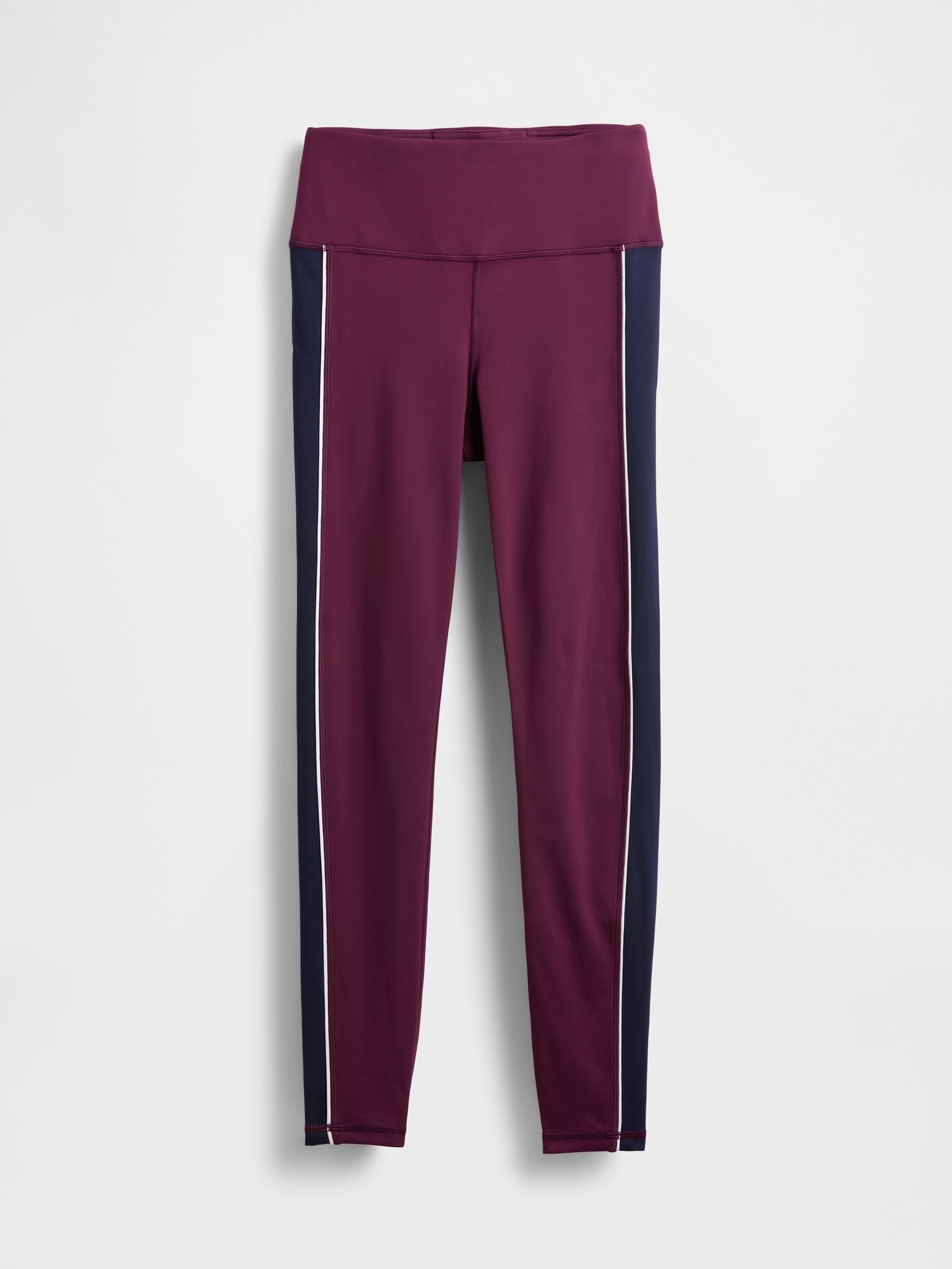 Gap Fit High Rise Power Full Length Stripe Leggings