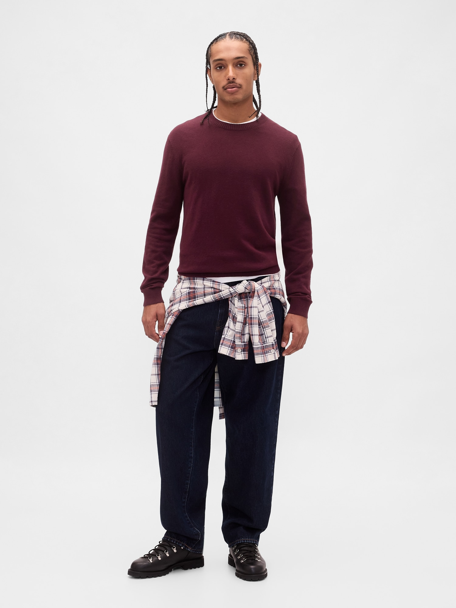 CashSoft Crew Sweater