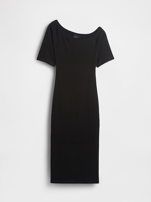 Image number 5 showing, GapStudio Jersey Off-Shoulder Midi Dress