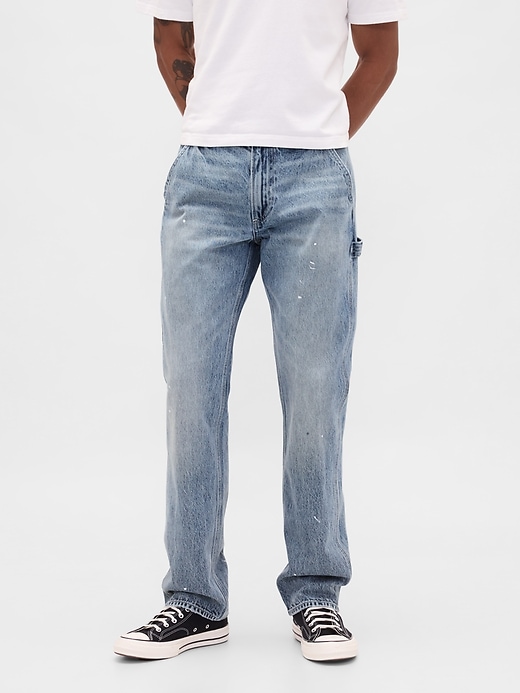 Image number 2 showing, Relaxed Straight Carpenter Jeans