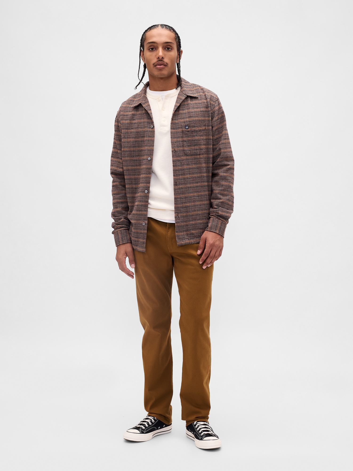 Straight City Jeans - Palomino Brown