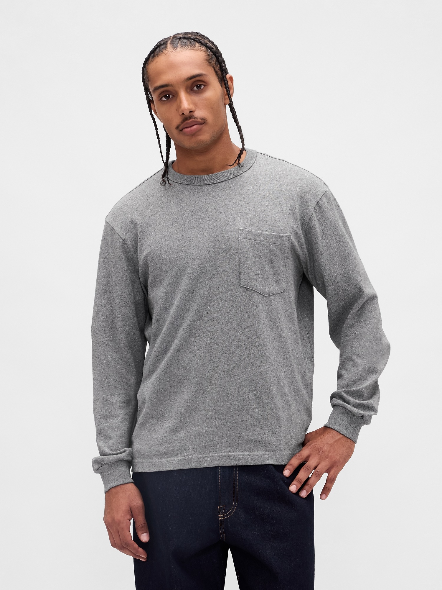 Мужские футболки Gap Heavyweight Relaxed T-Shirt
