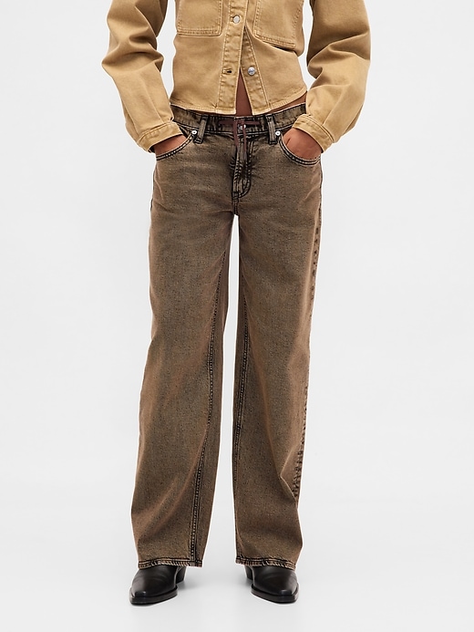 Image number 2 showing, Low Rise '90s Loose Jeans