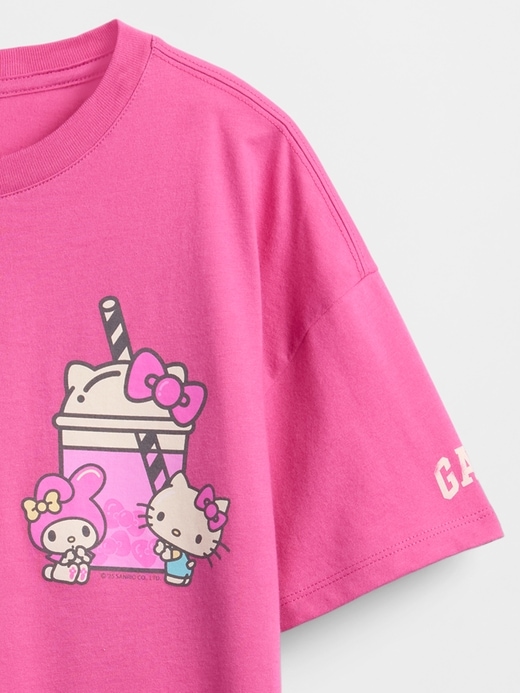 Image number 4 showing, Kids Oversized Graphic T-Shirt