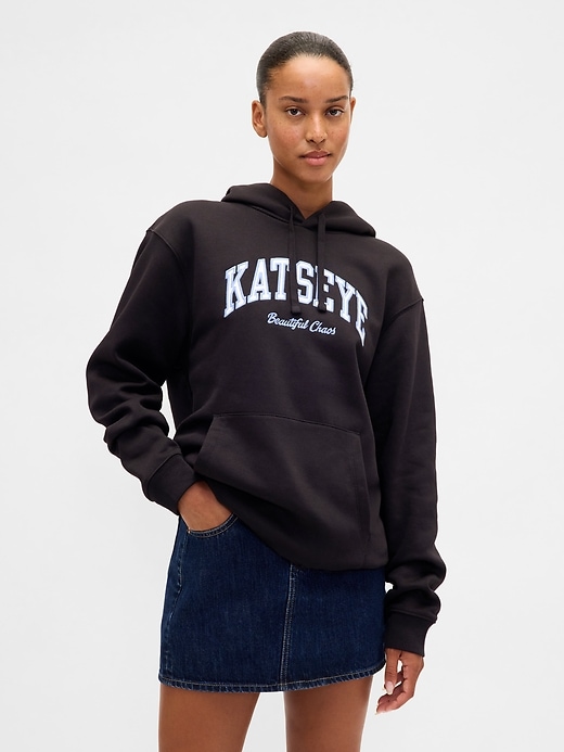 Image number 1 showing, KATSEYE Logo Relaxed Hoodie