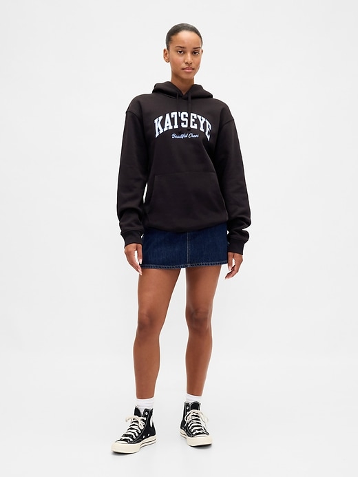 Image number 2 showing, KATSEYE Logo Relaxed Hoodie