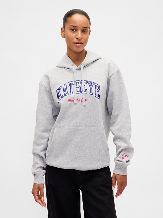 Image number 1 showing, KATSEYE Logo Relaxed Hoodie
