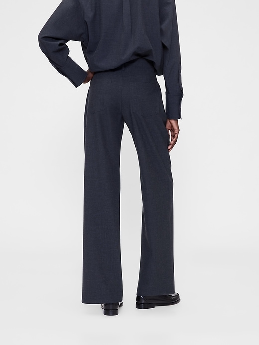 Image number 4 showing, GapStudio Low Rise Loose Trousers