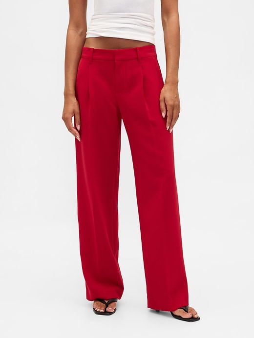 Image number 2 showing, 365 Low Rise Pleated Wide-Leg Trousers