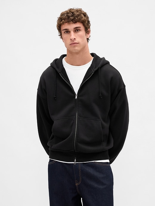 Image number 1 showing, Extra Heavyweight French Terry Zip Hoodie