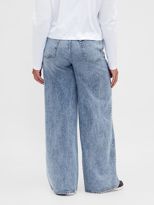 Image number 3 showing, Mid Rise UltraSoft Baggy Jeans