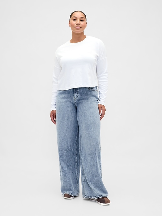 Image number 2 showing, Mid Rise UltraSoft Baggy Jeans