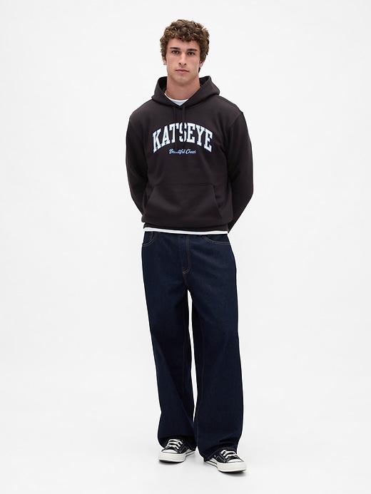 Image number 5 showing, KATSEYE Logo Relaxed Hoodie