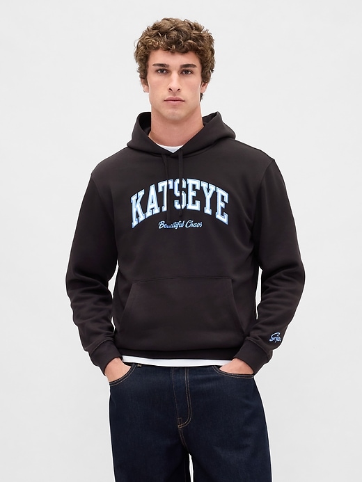 Image number 4 showing, KATSEYE Logo Relaxed Hoodie