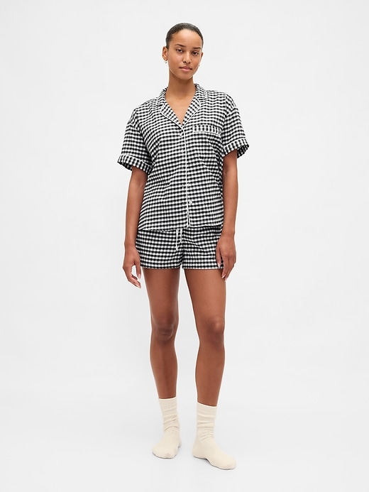 Image number 1 showing, Softest Flannel PJ Short Set