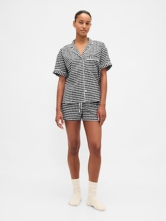 Softest Flannel PJ Short Set