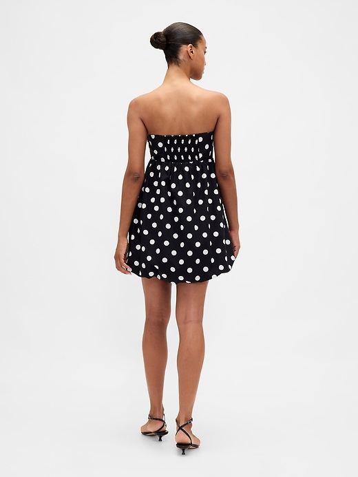 Image number 2 showing, Poplin Bubble Mini Dress