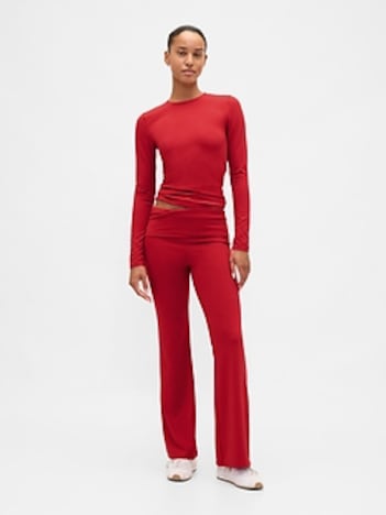 Modern Foldover PJ Leggings