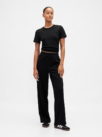 Heavyweight Organic Cotton Straight Pants