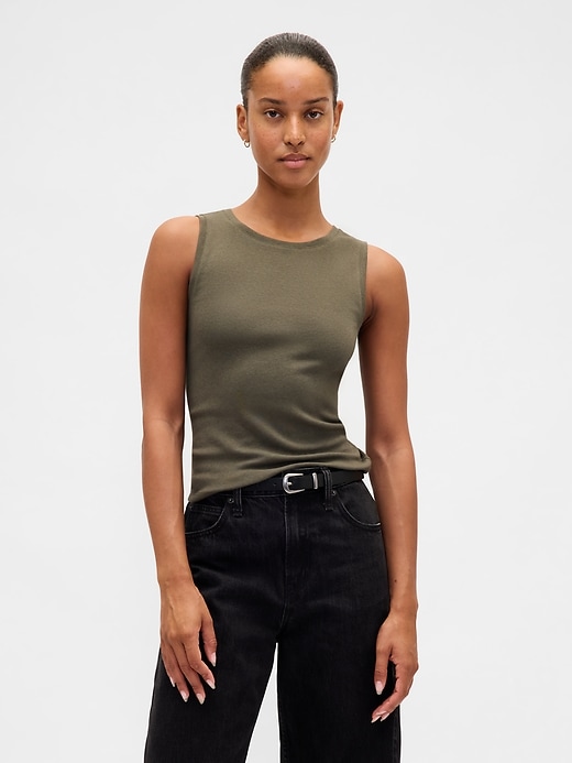 Image number 1 showing, Modern Shell Tank Top