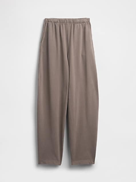 Heavyweight Organic Cotton Barrel Pants