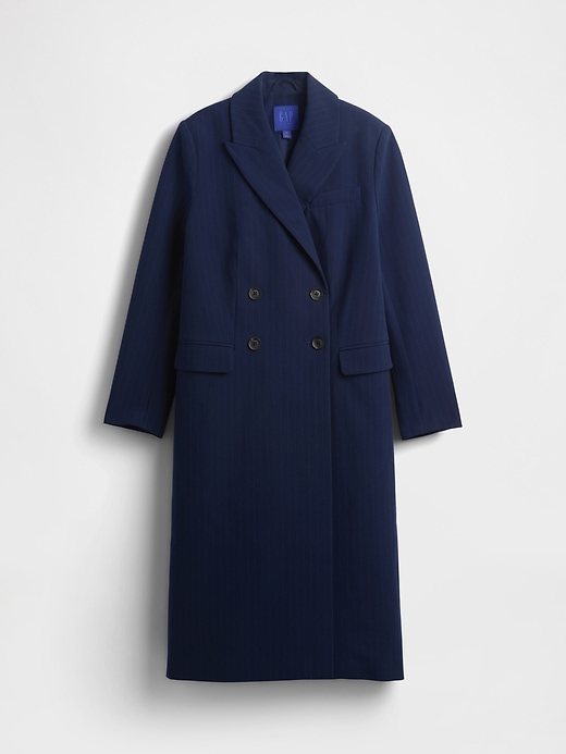 Image number 5 showing, GapStudio Double-Breasted Tailored Car Coat