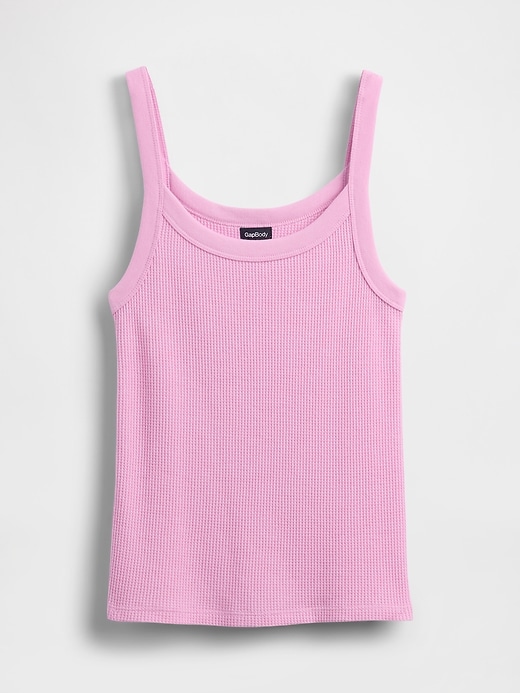 Image number 5 showing, Waffle PJ Tank Top