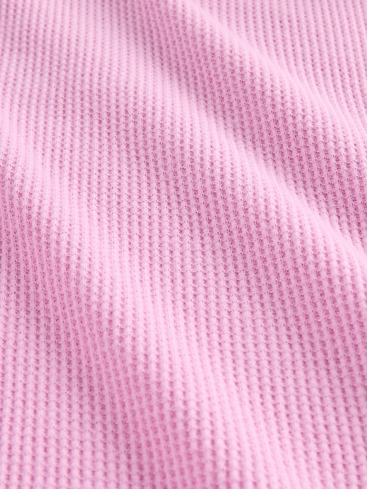 Image number 2 showing, Waffle Wide-Leg PJ Pants