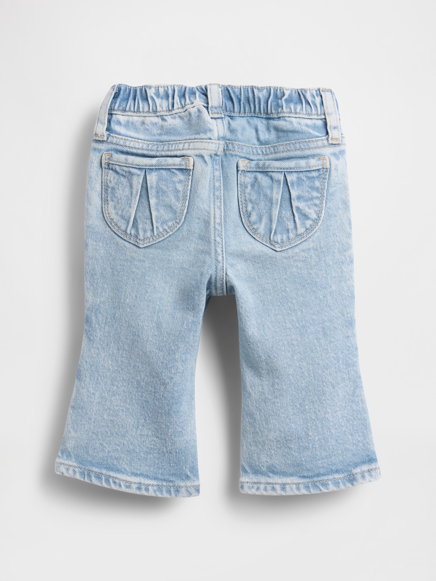 Baby Heart Pocket Flare Jeans