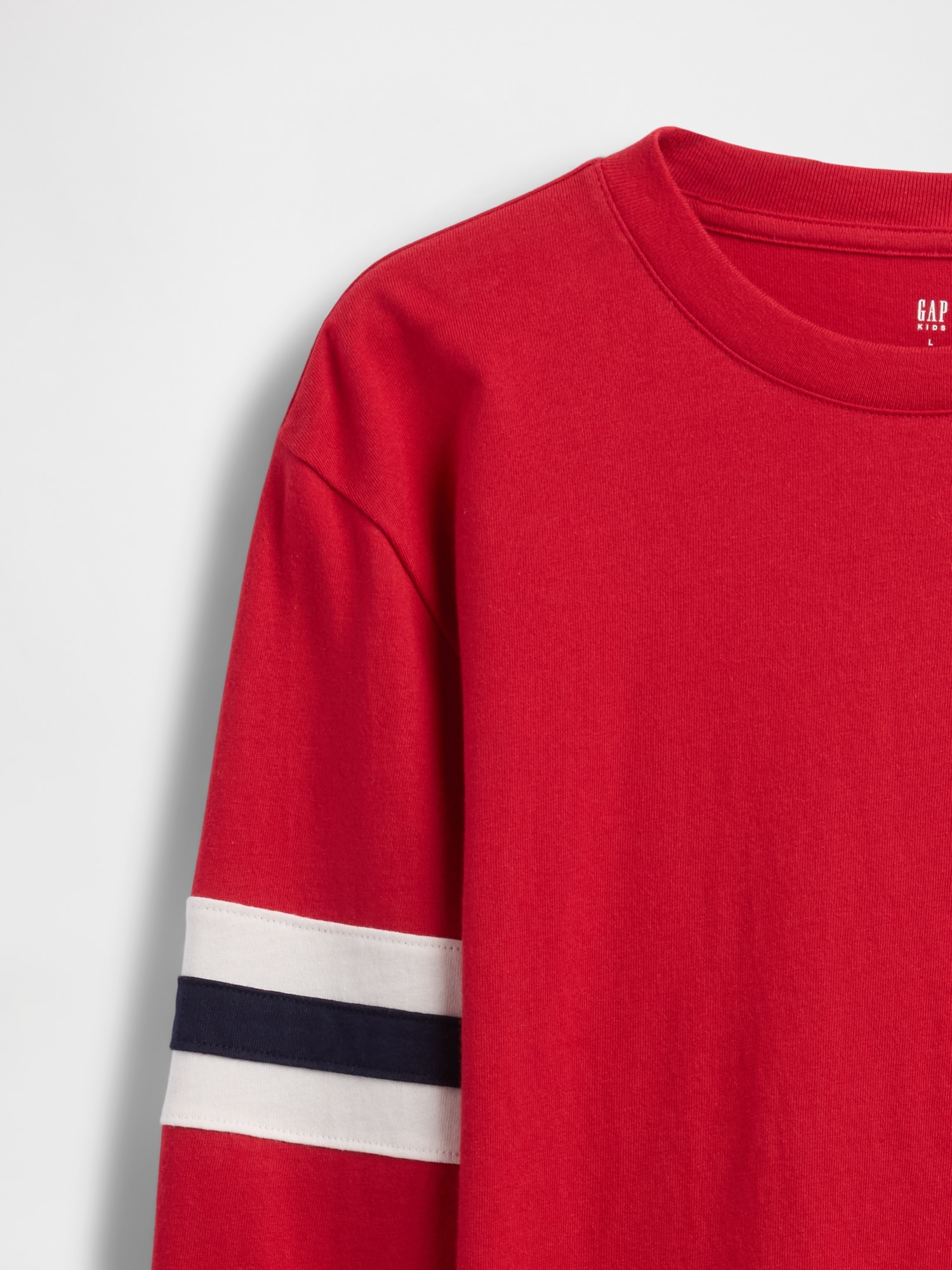 Kids Relaxed Varsity Stripe T-Shirt