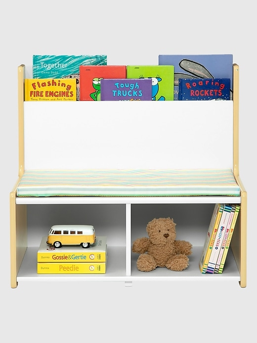 Image number 3 showing, Toddler Reading Nook with Padded Bench