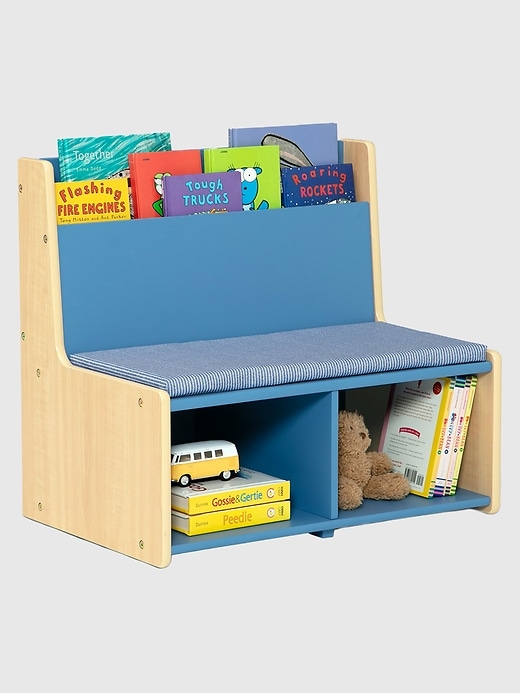 Image number 1 showing, Toddler Reading Nook with Padded Bench