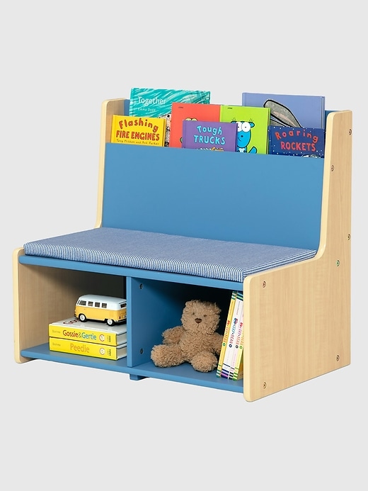 Image number 4 showing, Toddler Reading Nook with Padded Bench