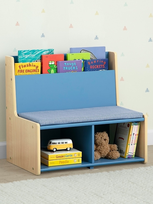 Image number 2 showing, Toddler Reading Nook with Padded Bench