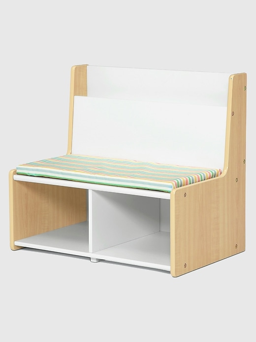Image number 7 showing, Toddler Reading Nook with Padded Bench