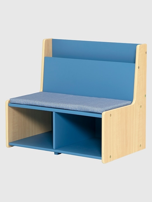 Image number 7 showing, Toddler Reading Nook with Padded Bench
