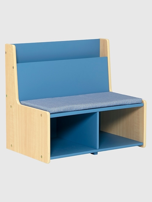 Image number 5 showing, Toddler Reading Nook with Padded Bench