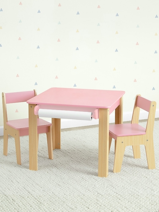 Image number 1 showing, Toddler Table and 2 Chair Set