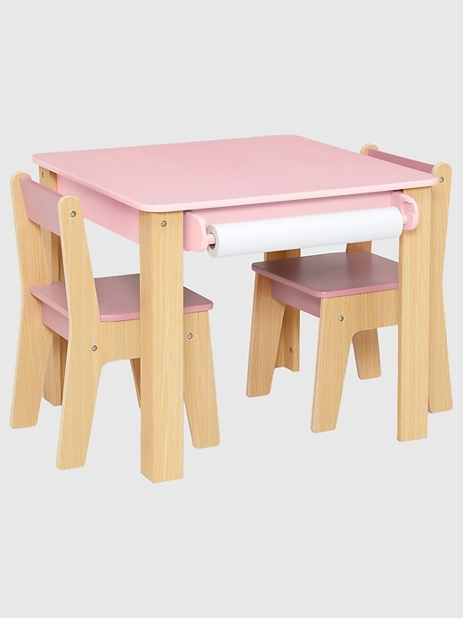 Image number 2 showing, Toddler Table and 2 Chair Set