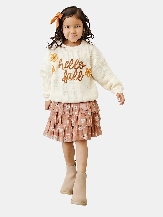 Image number 2 showing, Sweet Wink Hello Fall Knit Sweater