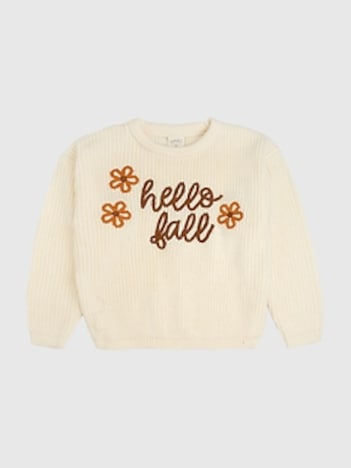 Sweet Wink Hello Fall Knit Sweater