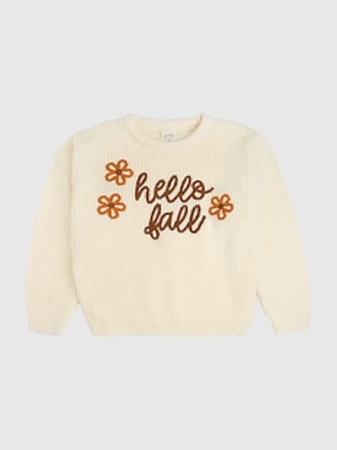 Sweet Wink Hello Fall Knit Sweater
