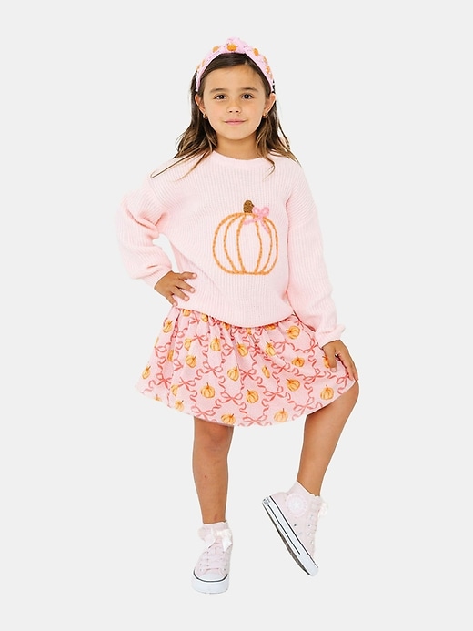 Image number 3 showing, Sweet Wink Pumpkin Trellis Tutu