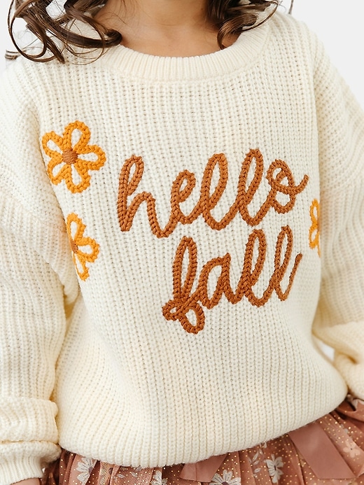 Image number 3 showing, Sweet Wink Hello Fall Knit Sweater