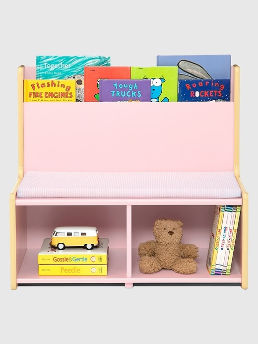 Image number 3 showing, Toddler Reading Nook with Padded Bench