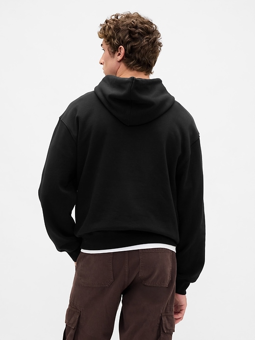 Image number 3 showing, Heavyweight Oversized Logo Hoodie