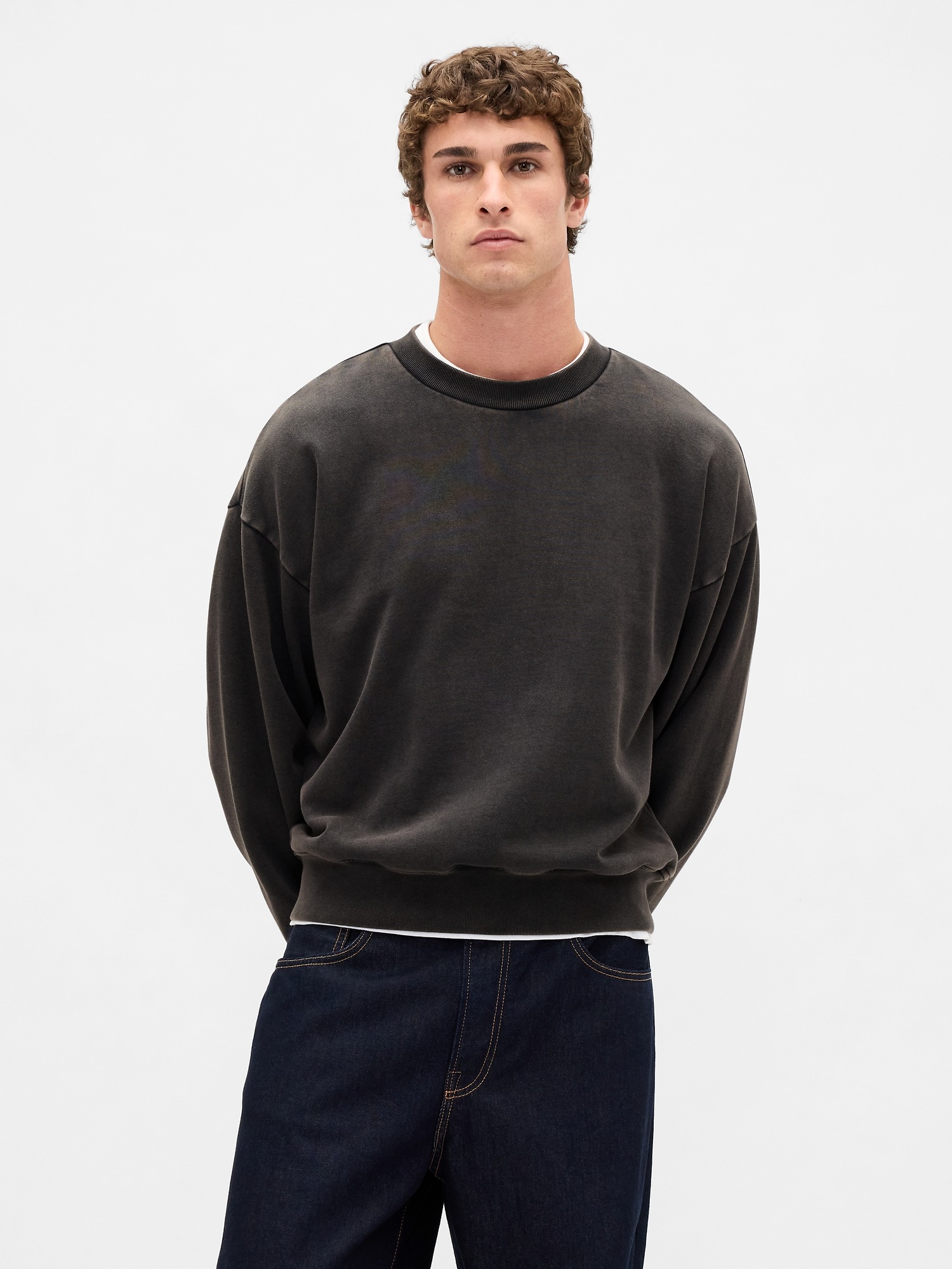 Мужские худи Gap Adult Heavyweight Oversized Sweatshirt