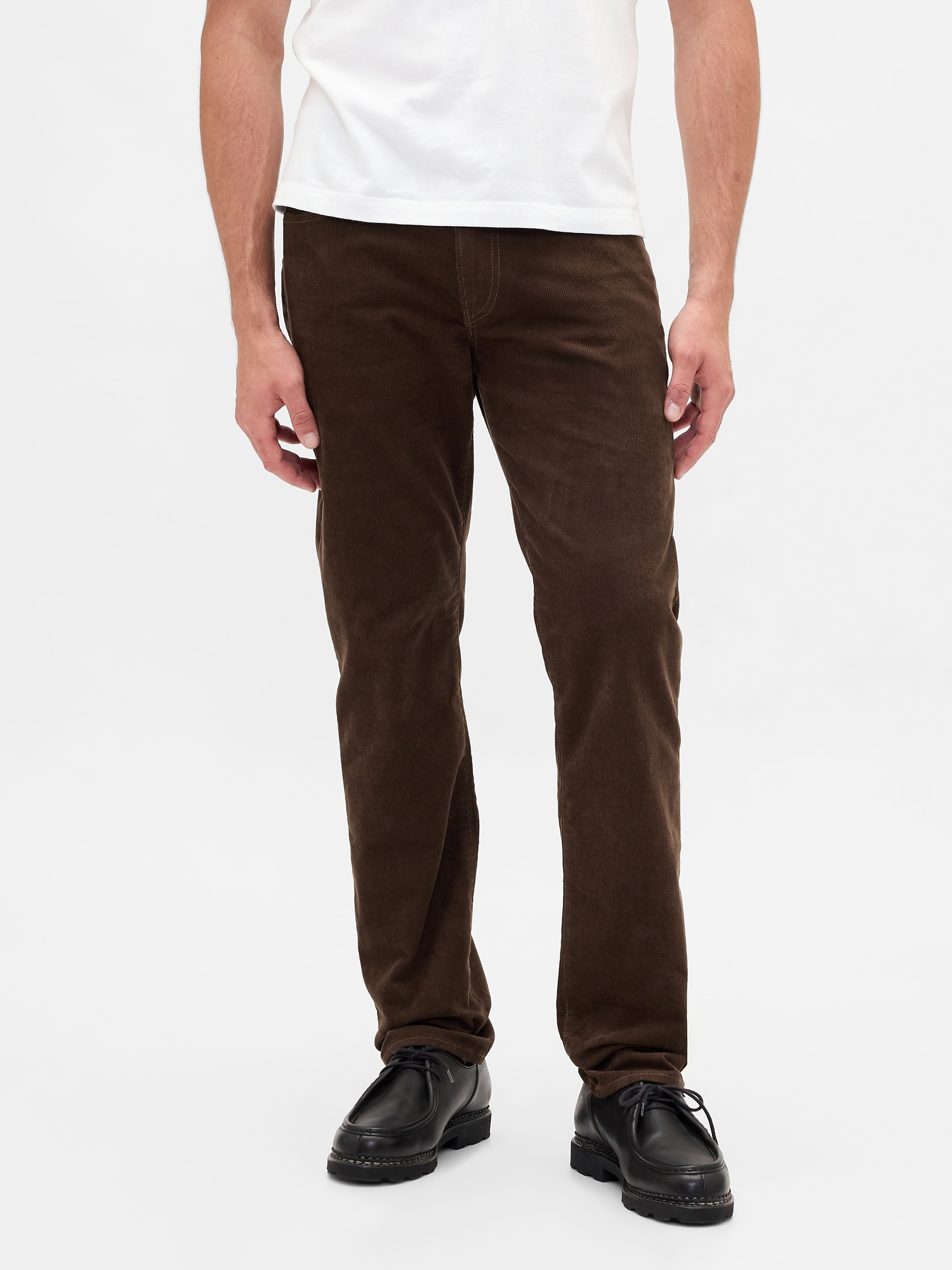 Corduroy Straight Pants
