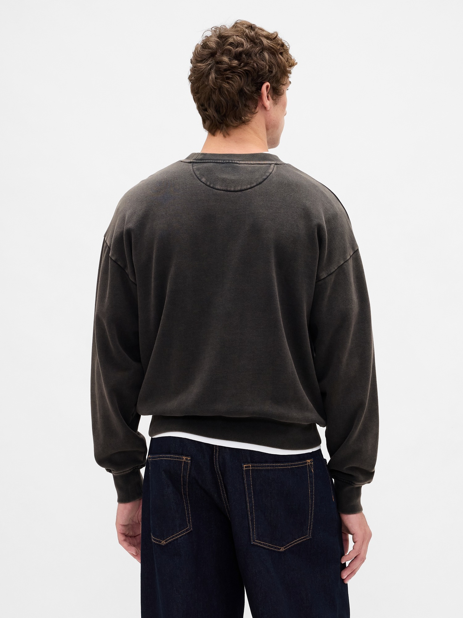 Мужские худи Gap Adult Heavyweight Oversized Sweatshirt — фото 3