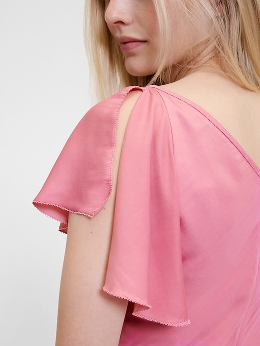 Image number 4 showing, GapStudio Satin Midi Dress